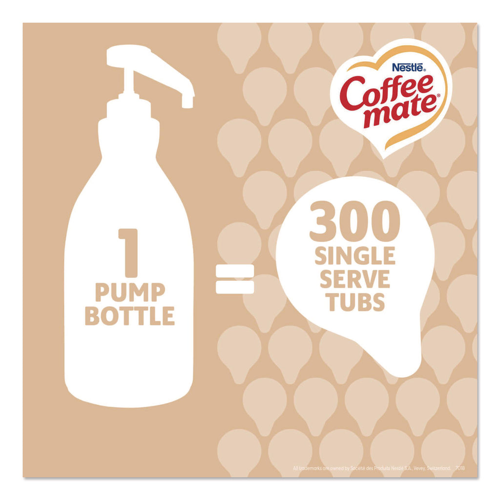 Liquid Coffee Creamer, Sweetened Original, 1.5 Liter Pump Bottle, 2/Carton