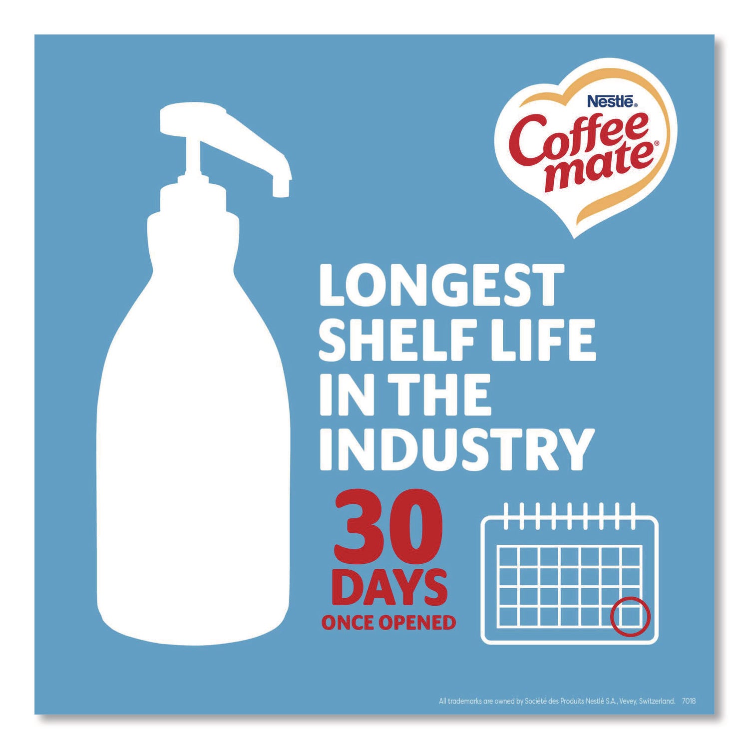 Liquid Coffee Creamer, French Vanilla, 1.5 Liter Pump Bottle, 2/Carton