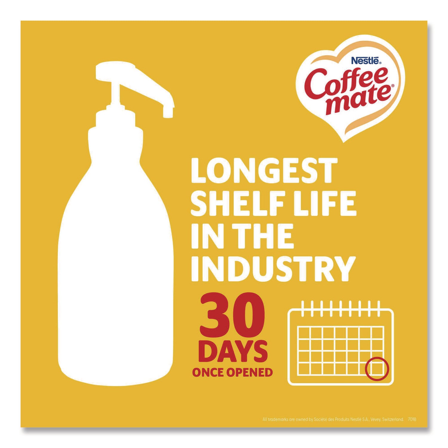 Liquid Coffee Creamer, Hazelnut, 1500mL Pump Bottle