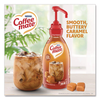 Nestle Caramel Liquid Creamer - Caramel Flavor - 50.72 fl oz (1.50 L) - 1EachBottle - 300 Serving