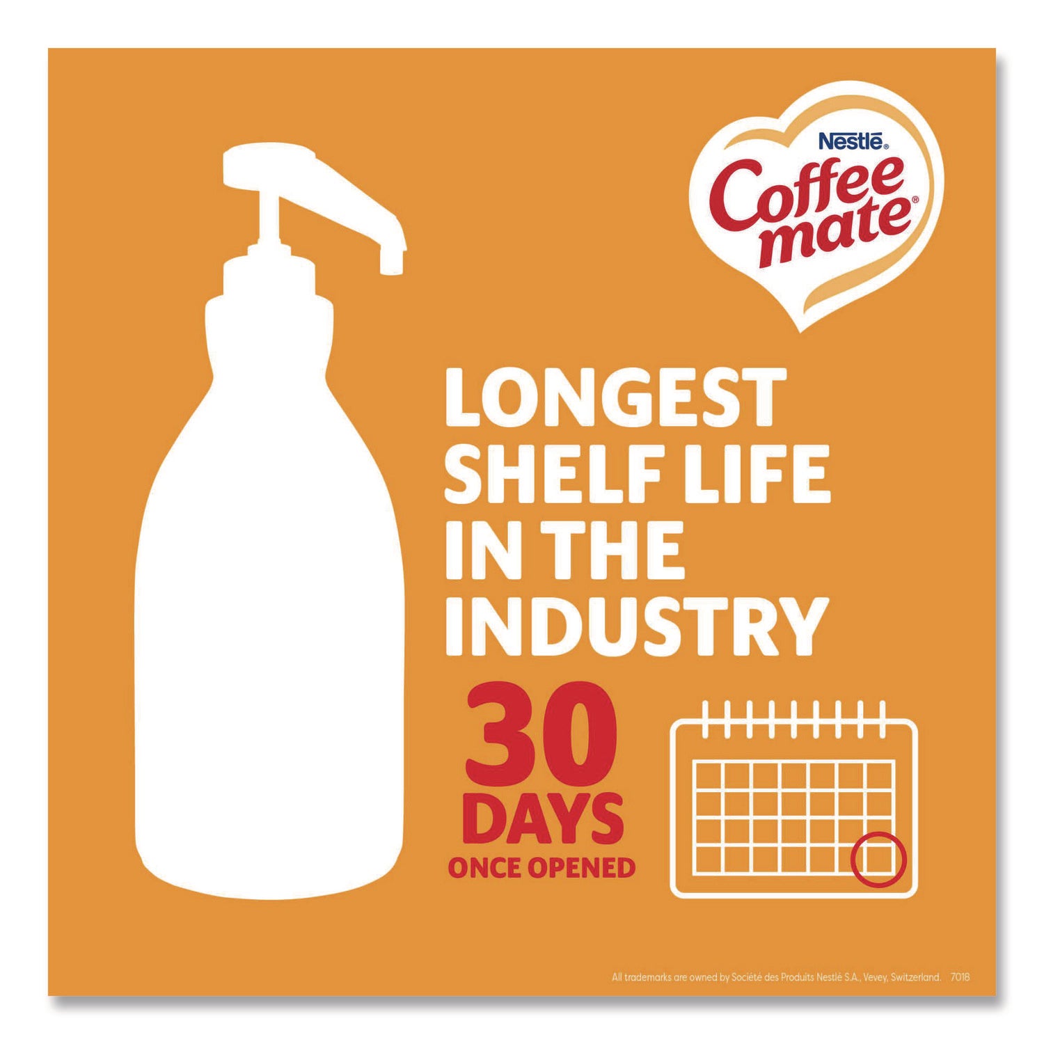Nestle Caramel Liquid Creamer - Caramel Flavor - 50.72 fl oz (1.50 L) - 1EachBottle - 300 Serving