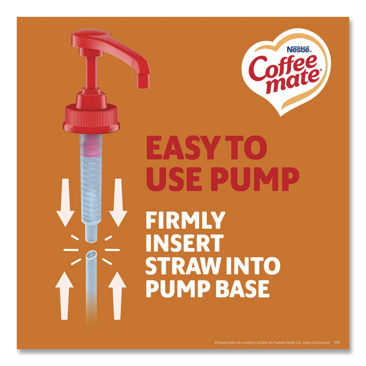 Liquid Creamer Pump Bottle, Salted Caramel Chocolate, 1.5 Liter