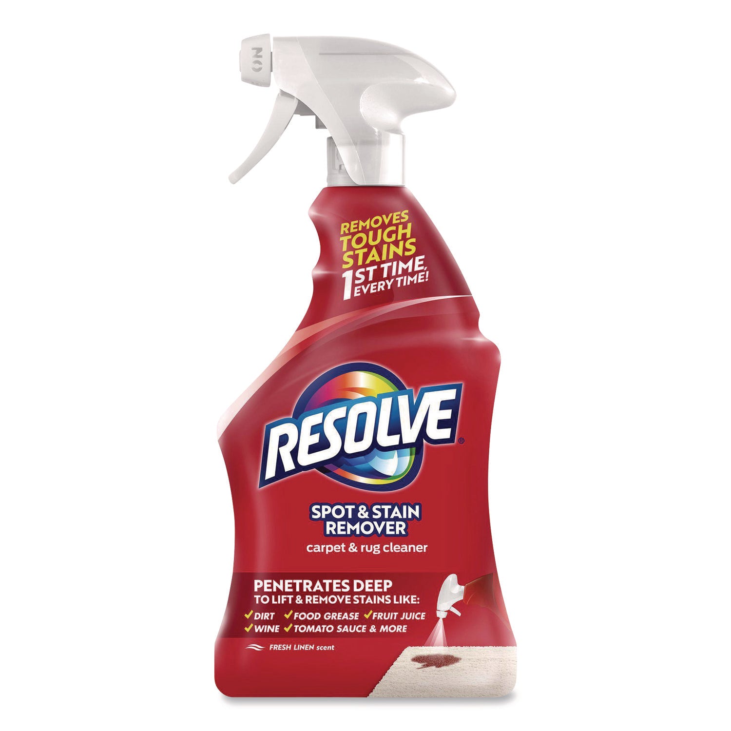 Triple Oxi Advanced Trigger Carpet Cleaner, 22 oz Spray Bottle