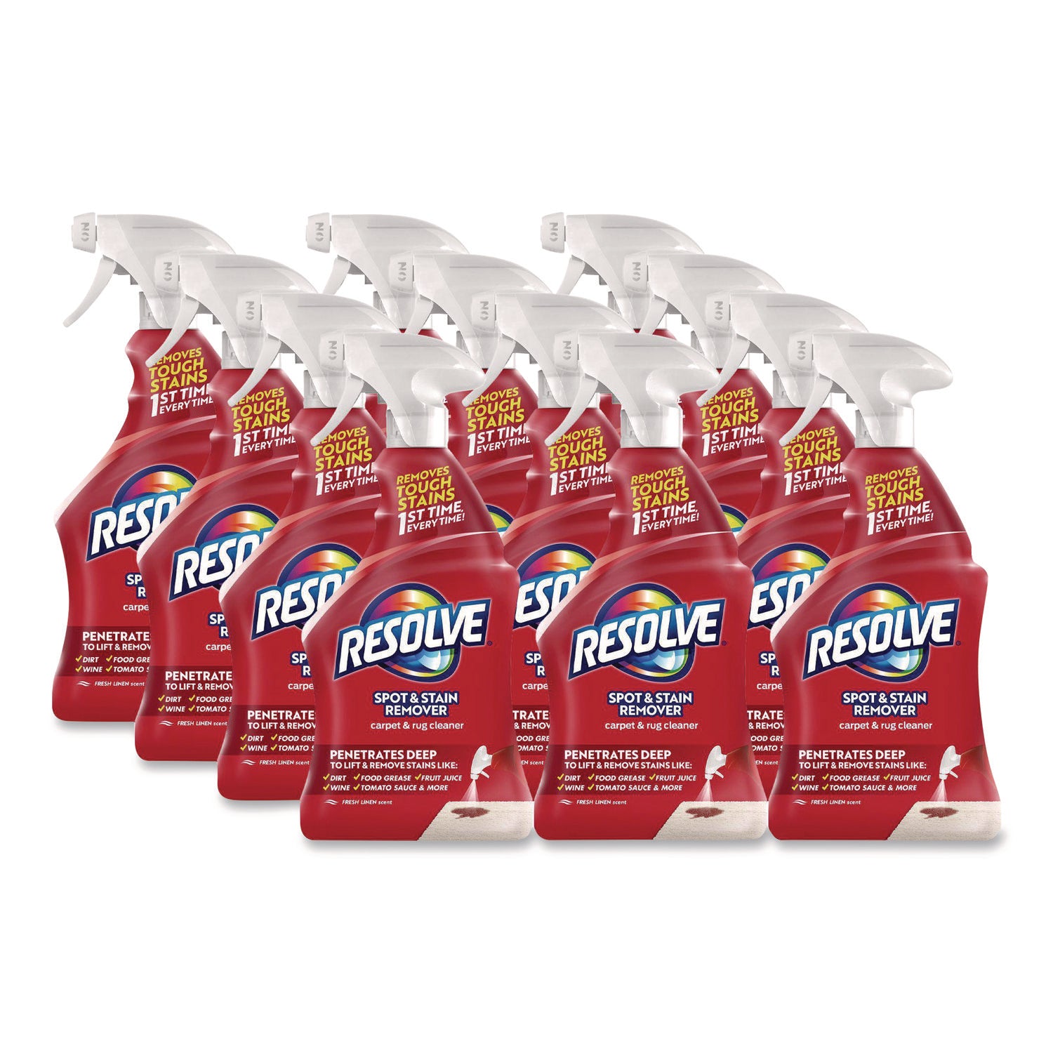 Triple Oxi Advanced Trigger Carpet Cleaner, 22 oz Spray Bottle