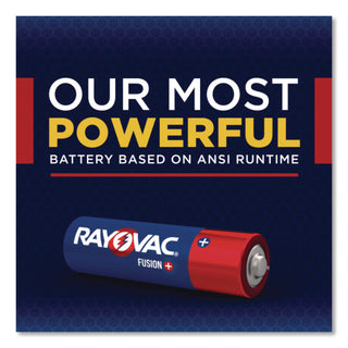 Fusion Advanced Alkaline AA Batteries, 16/Pack