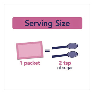 Pink Saccharin Artificial Sweetener Packets, 0.04 oz Packet, 400 Packets/Box