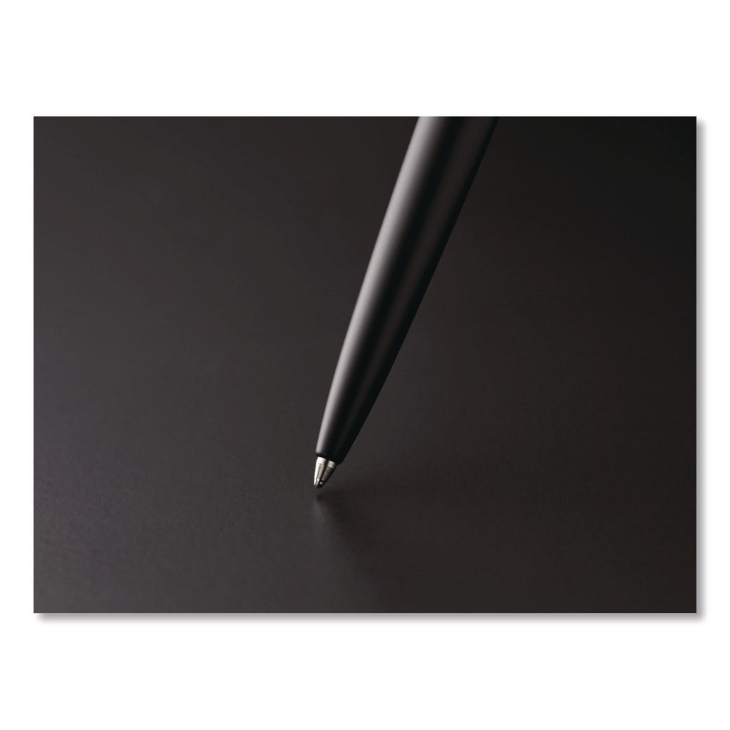 Jotter Ballpoint Pen, Retractable, Medium 1 mm, Blue Ink, Black/Chrome Barrel