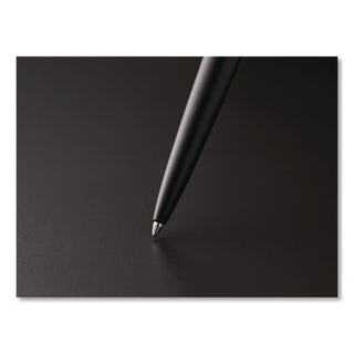 Jotter Ballpoint Pen, Retractable, Medium 1 mm, Blue Ink, Black/Chrome Barrel