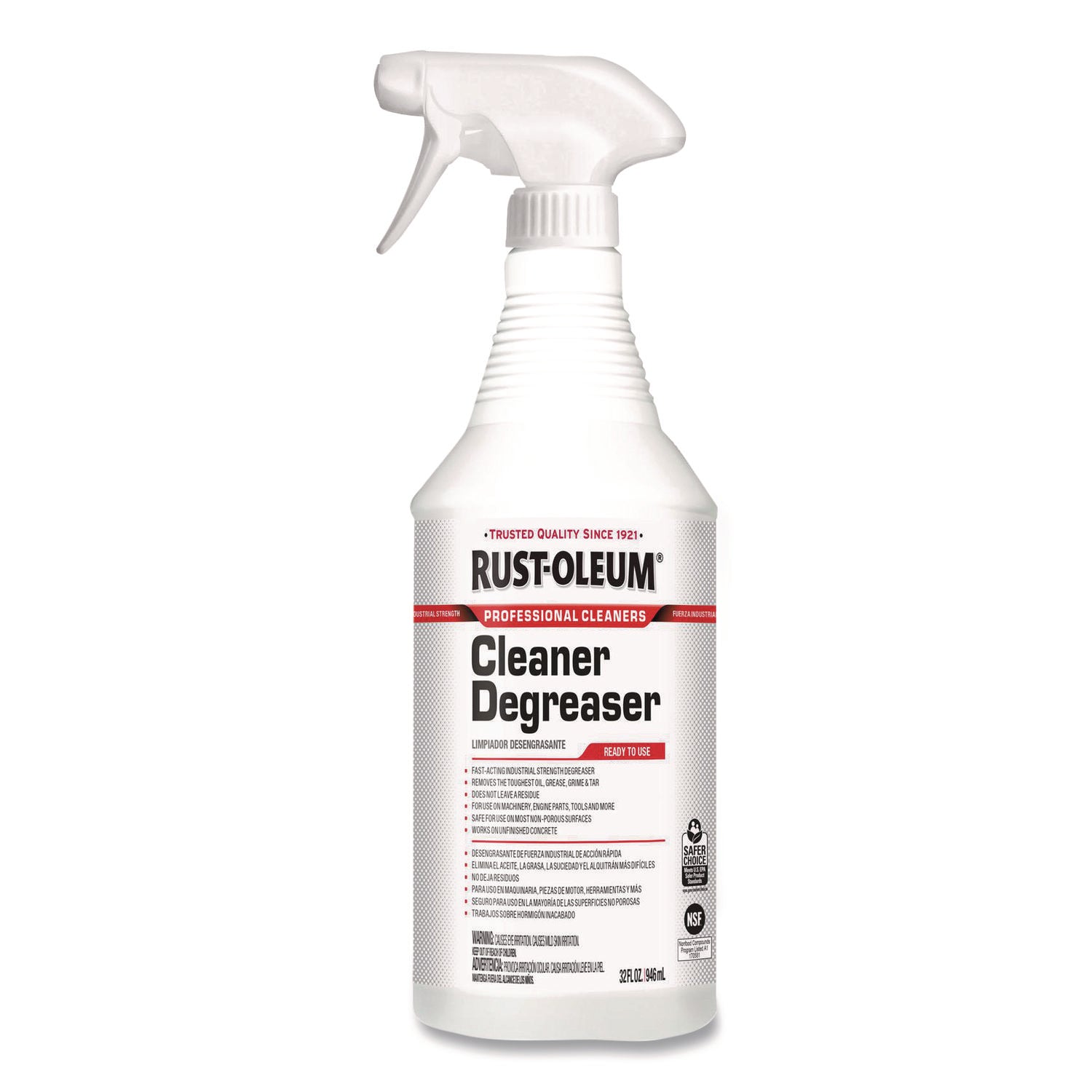 Krud Kutter Pro Cleaner Degreaser - Concentrate - 32 oz (2 lb) - 1 Each - Heavy Duty, Chemical-free, Residue-free - Clear