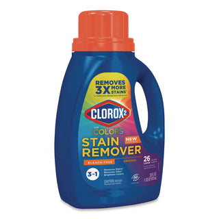 Stain Remover and Color Booster, Regular, 33 oz Bottle, 6/Carton