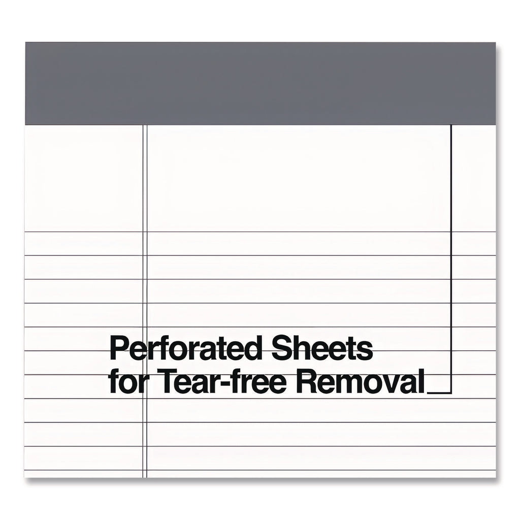 Notepads, Narrow Rule, 50 White 8.5 x 11.75 Sheets, 12/Pack