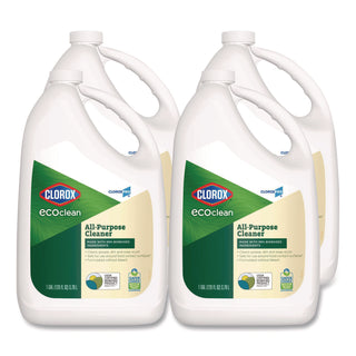 Clorox Pro EcoClean All-Purpose Cleaner, Unscented, 128 oz Bottle, 4/Carton