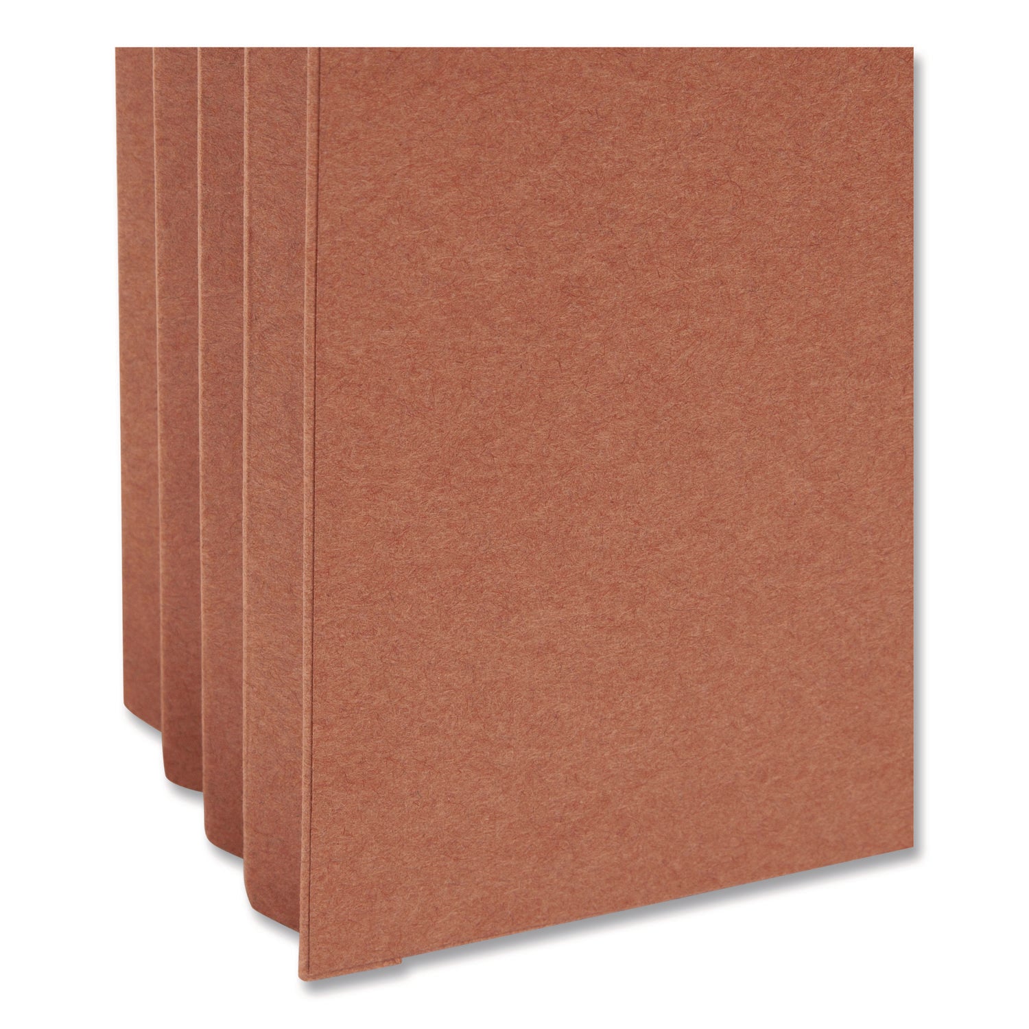 SuperTab Pockets, 3.5" Expansion, Letter Size, Redrope, 25/Box