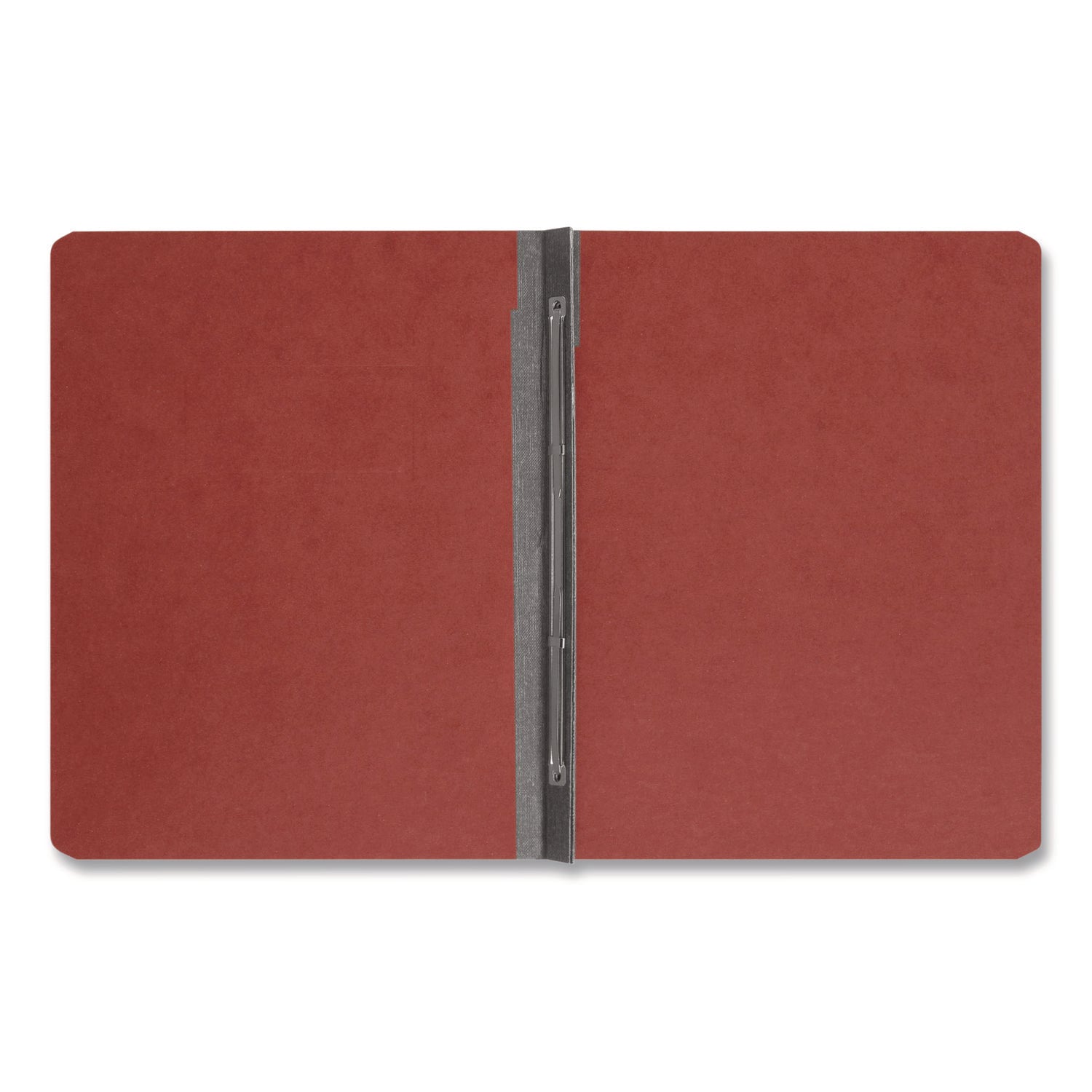 Prong Fastener Pressboard Report Cover, Two-Piece Prong Fastener, 3" Capacity, 8.5 x 11, Red/Red