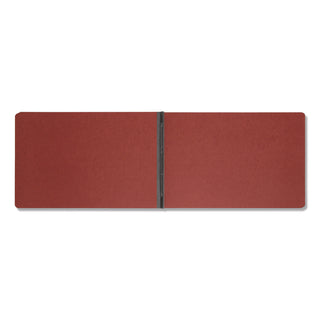 Prong Fastener Premium Pressboard Report Cover, Two-Piece Prong Fastener, 3" Capacity, 11 x 17, Red/Red