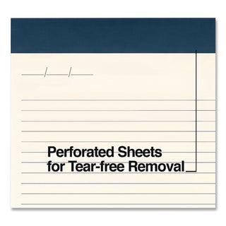 Notepads, Wide/Legal Rule, 50 Ivory 8.5 x 11.75 Sheets, 12/Pack
