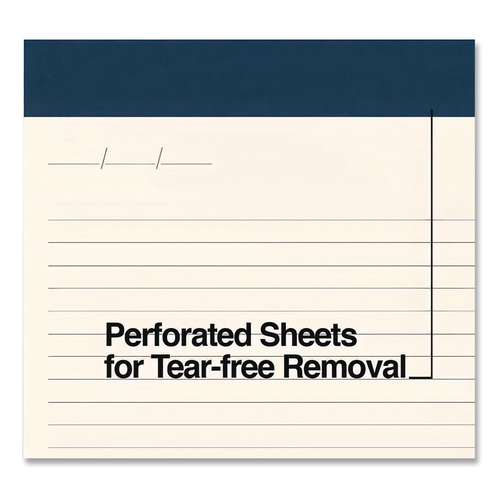 Notepads, Narrow Rule, 50 Ivory 8.5 x 11.75 Sheets, 12/Pack
