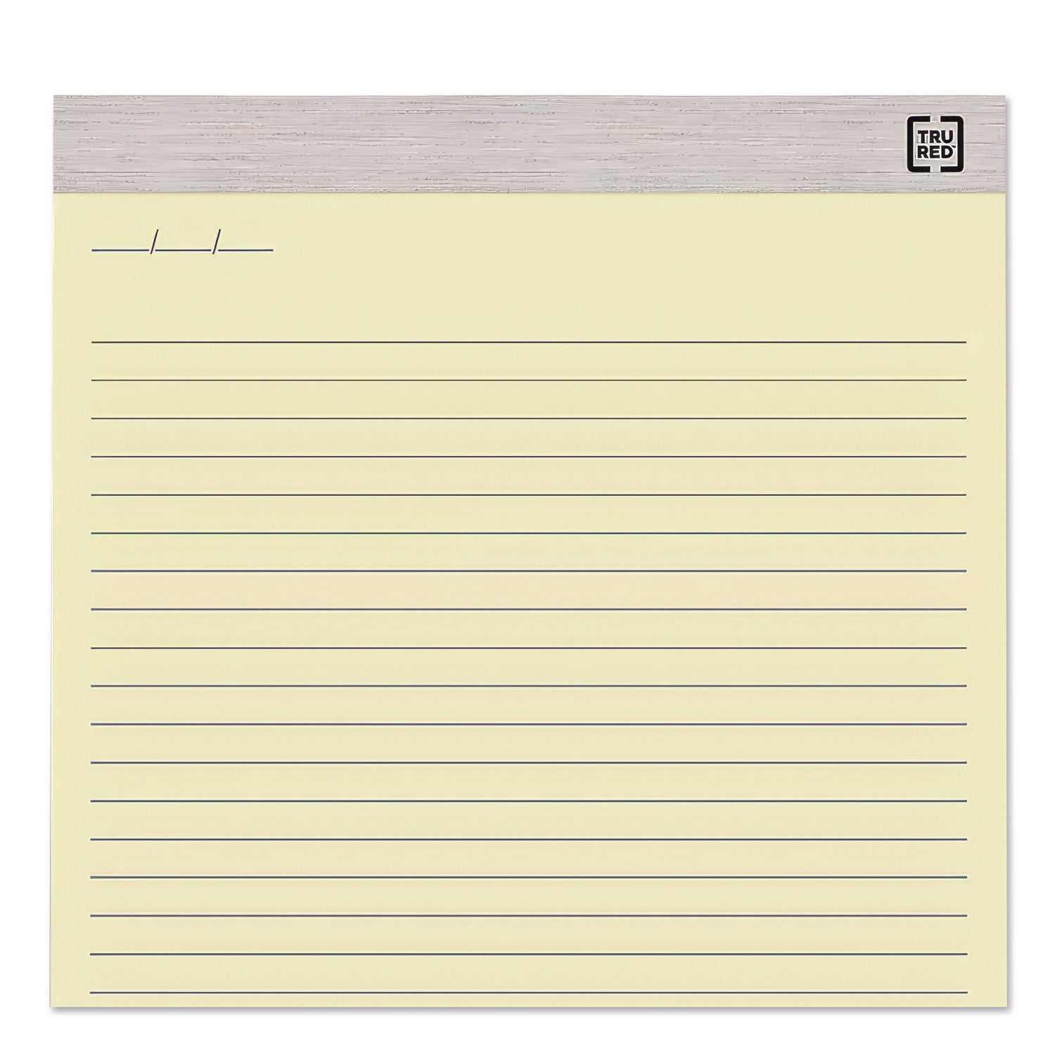 Notepads, Wide/Legal Rule, 50 Canary-Yellow 8.5 x 11.75 Sheets, 12/Pack