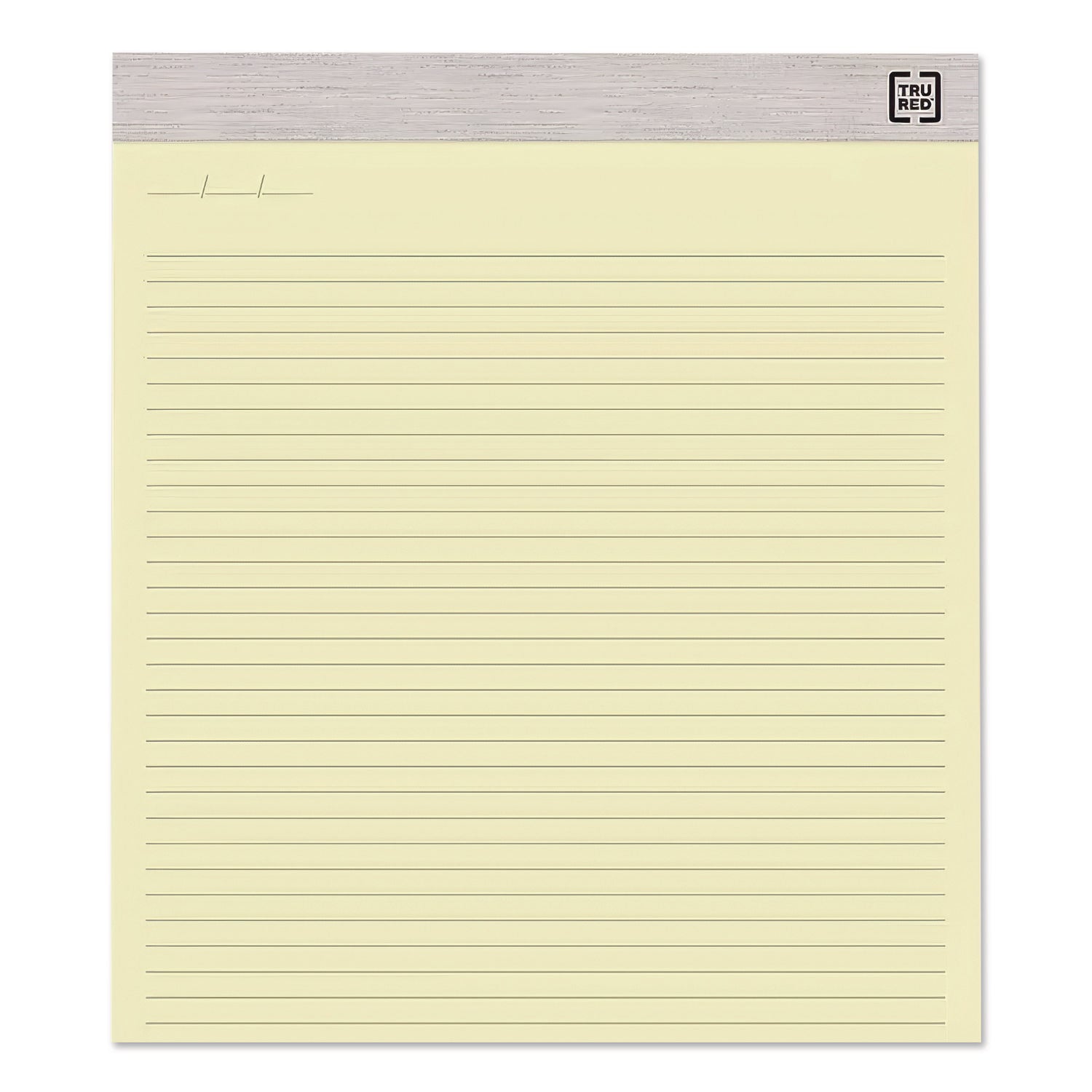 Notepads, Wide/Legal Rule, 50 Canary-Yellow 8.5 x 14 Sheets, 12/Pack