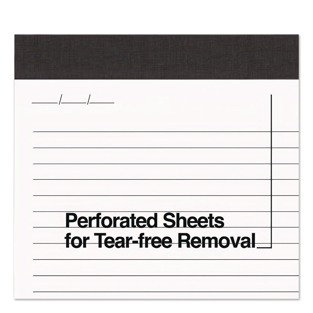 Notepads, Narrow Rule, 50 White 8.5 x 11.75 Sheets, 12/Pack
