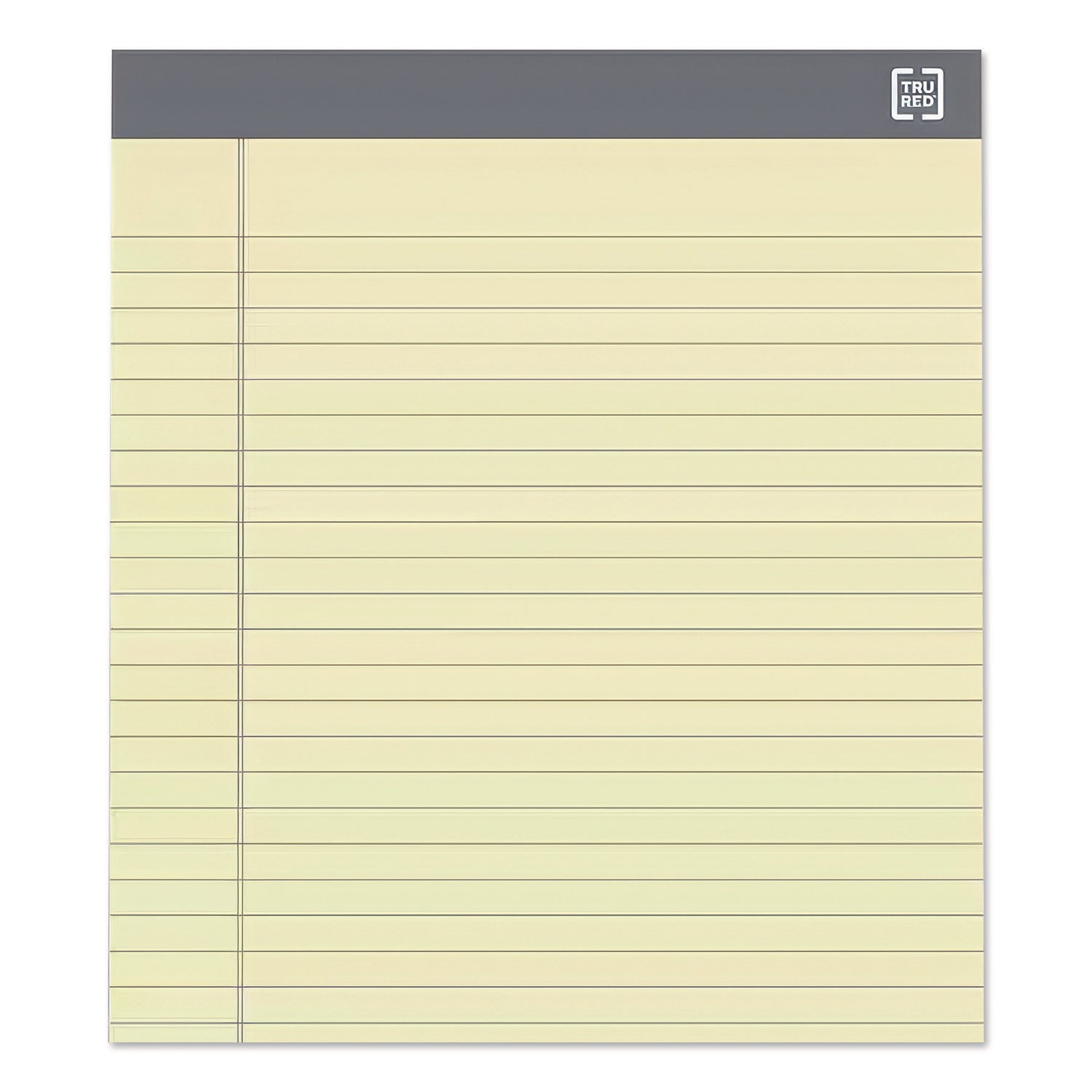 Notepads, Wide/Legal Rule, 50 Canary-Yellow 8.5 x 14 Sheets, 12/Pack