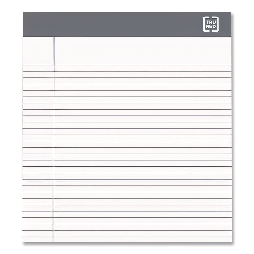 Notepads, Narrow Rule, 50 White 5 x 8 Sheets, 12/Pack