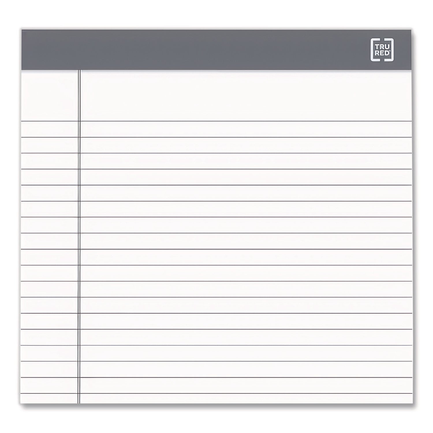 Notepads, Wide/Legal Rule, 50 White 8.5 x 11.75 Sheets, 12/Pack
