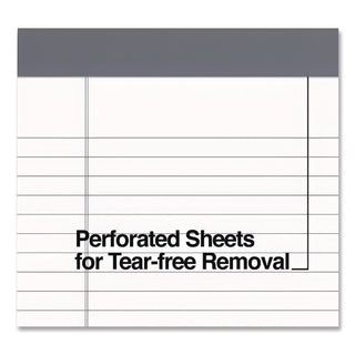 Notepads, Wide/Legal Rule, 50 White 8.5 x 11.75 Sheets, 12/Pack