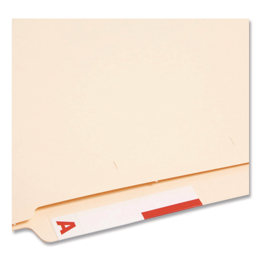 AlphaZ Color-Coded First Letter Combo Alpha Labels, A/N, 1.16 x 3.63, Red/White, 5/Sheet, 20 Sheets/Pack