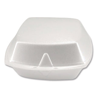 Sndwch Foam H/L 1Comp Sm 6X6 Whi Poly Wrpd 500
