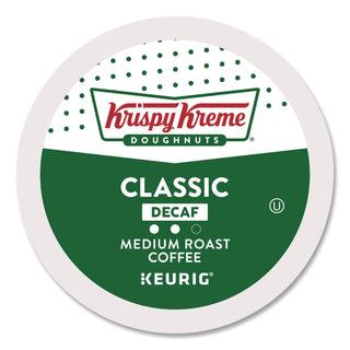 Classic Decaf Coffee K-Cups, Medium Roast, 24/Box