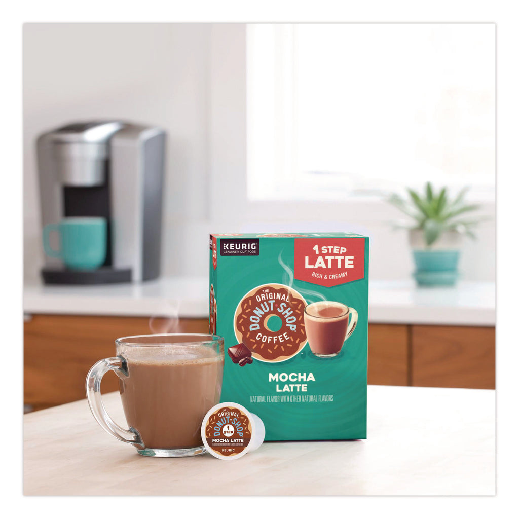 Mocha One Step Latte K-Cup, Vanilla, 20/Box