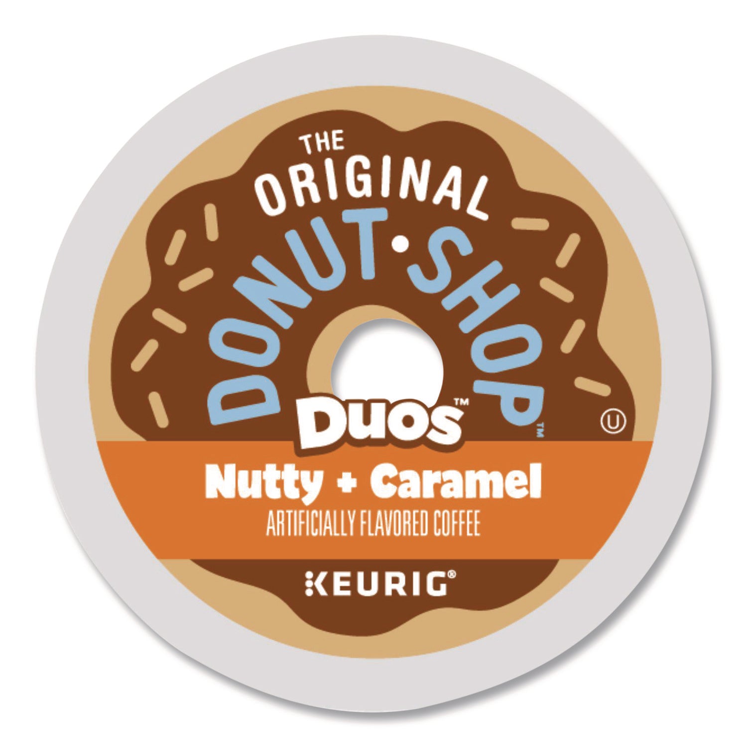 Nutty Plus Caramel K-Cup, 0.34 oz, 24/Box