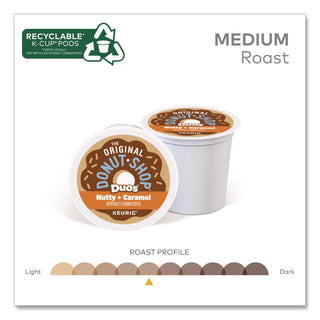 Nutty Plus Caramel K-Cup, 0.34 oz, 24/Box