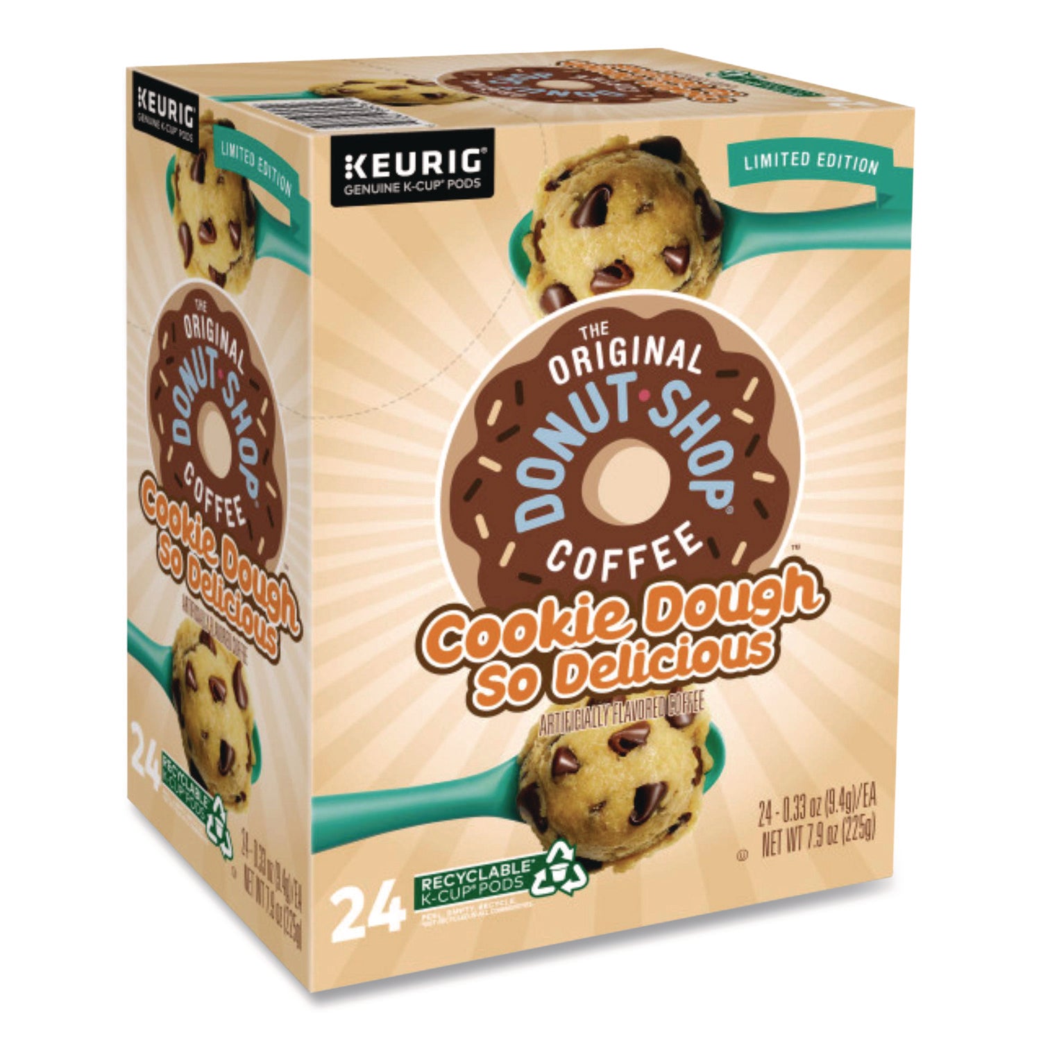 Cookie Dough So Delicious K-Cups, 24/Box