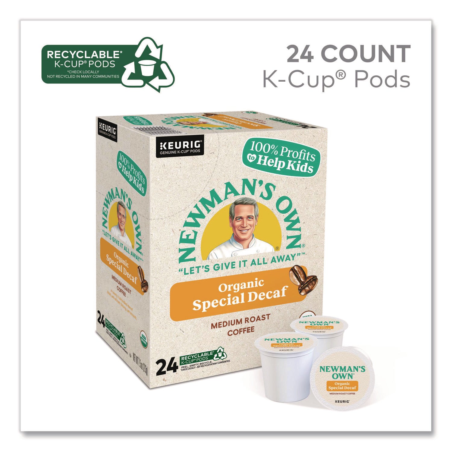 Special Decaf K-Cups, 24/Box