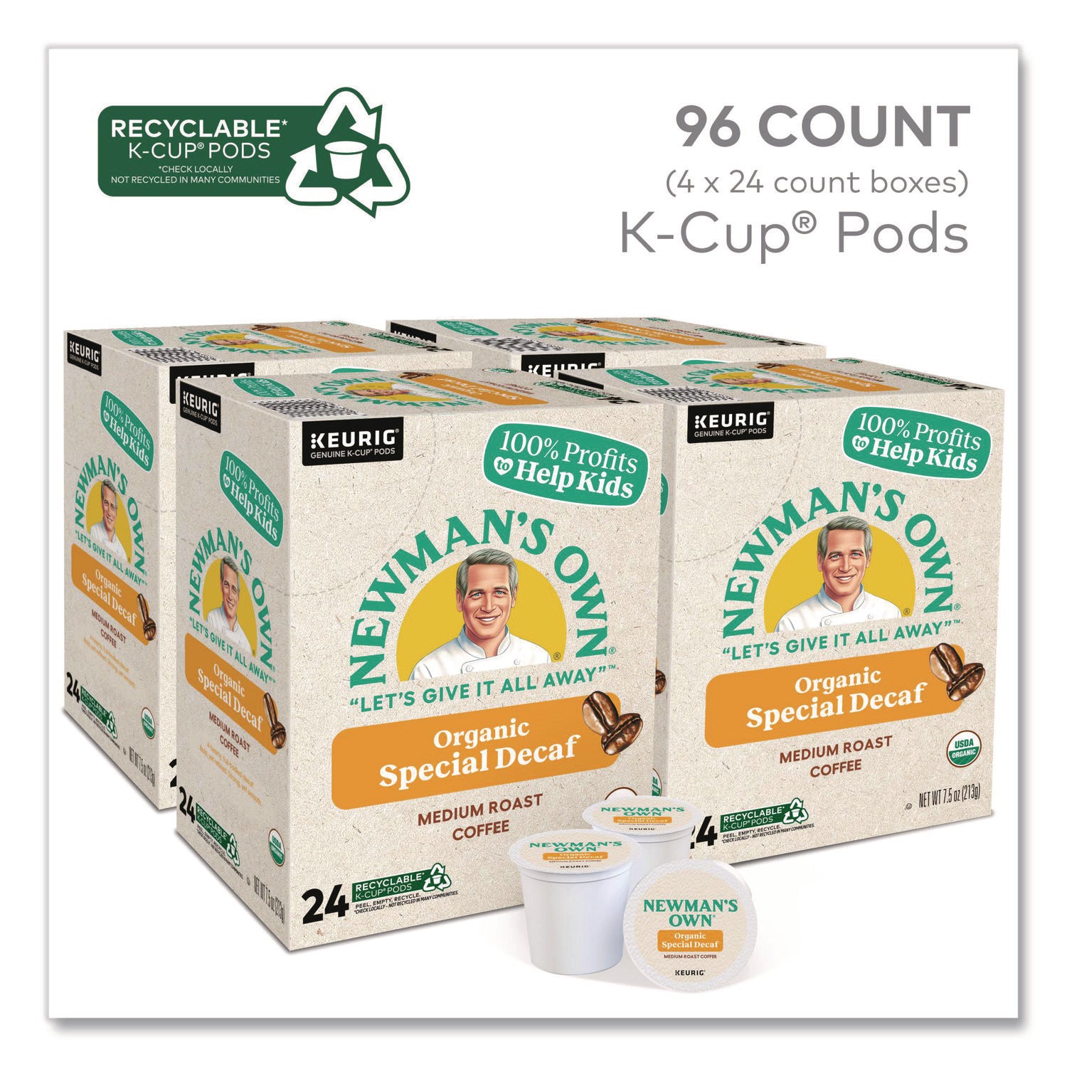 Special Decaf K-Cups, 96/Carton