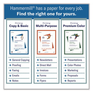 Hammermill Laser Print Paper - Letter - 8.5" x 11" - 24lb - Smooth - Radiant White