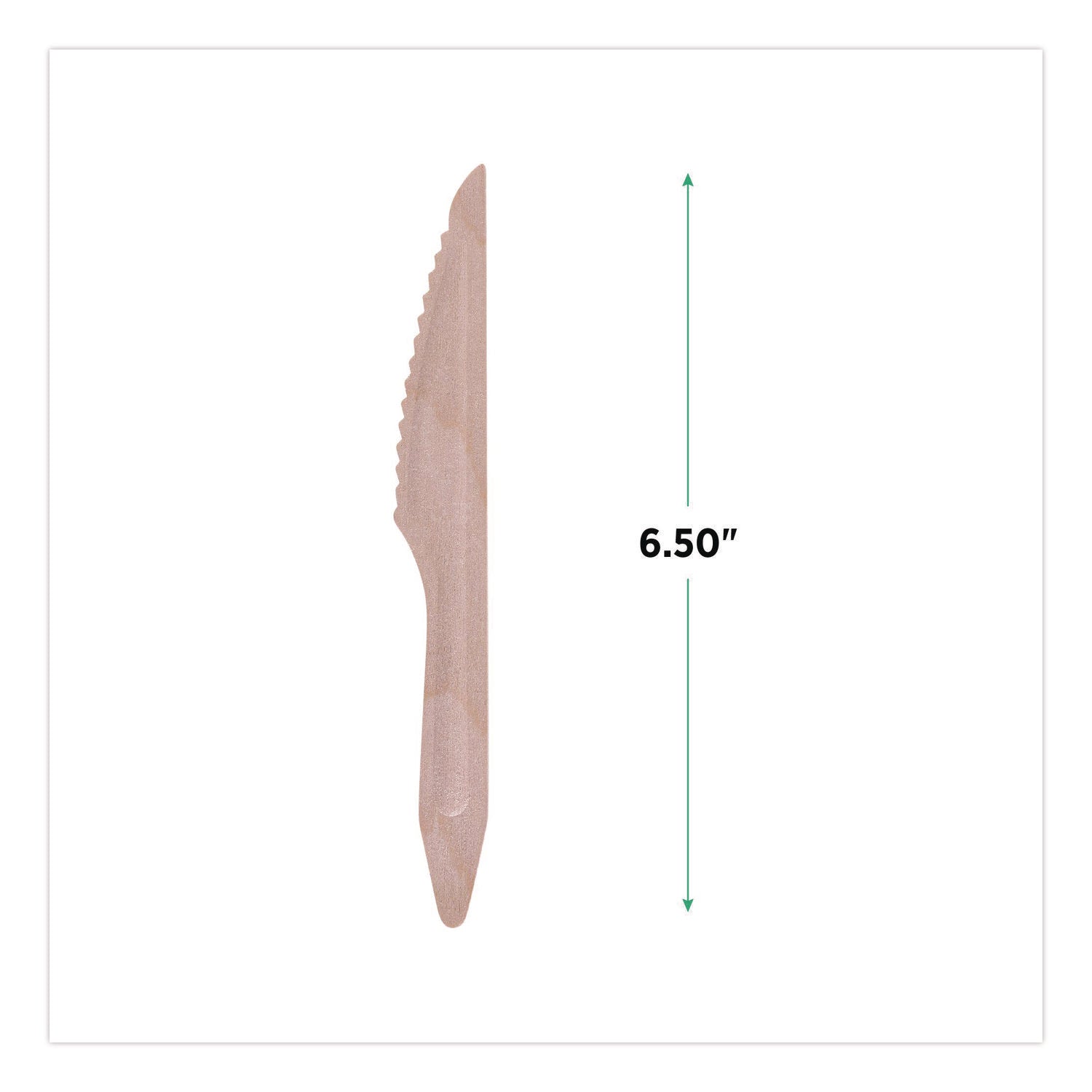 Wood Cutlery, Knife, Natural, 500/Carton