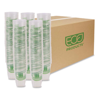 GreenStripe Renewable and Compostable Cold Cups, 9 oz, Clear, 50/Pack, 20 Packs/Carton