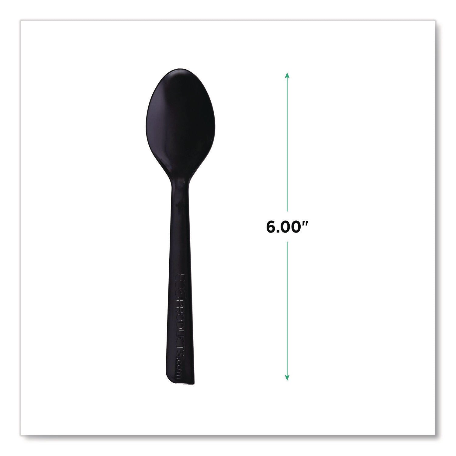 100% Recycled Content Spoon - 6" , 50/Pack, 20 Pack/Carton