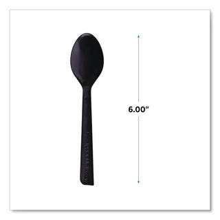 100% Recycled Content Spoon - 6" , 50/Pack, 20 Pack/Carton