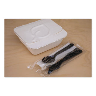 100% Recycled Content Cutlery Kit - 6", 250/Carton