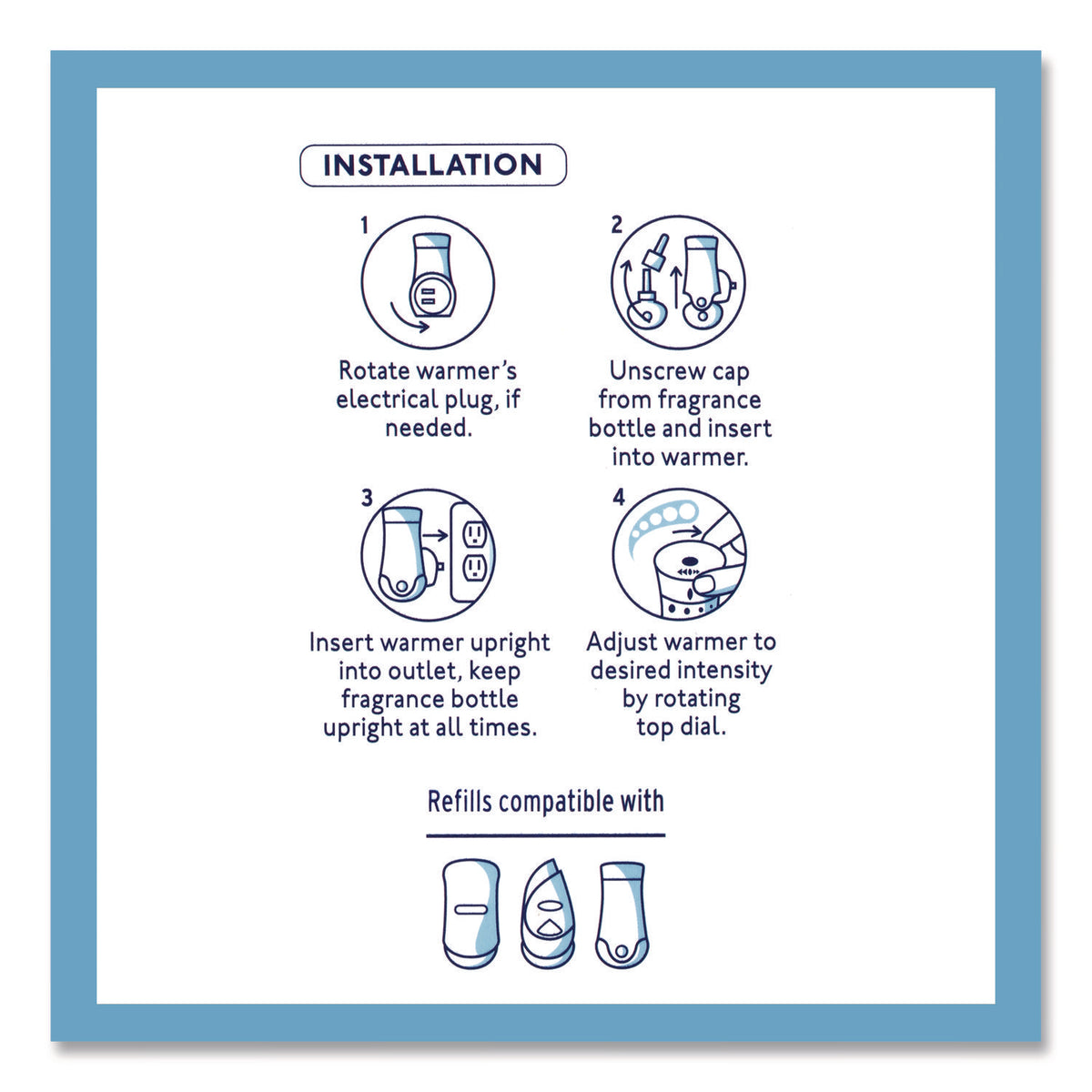 Plugins Scented Oil Refill, Clean Linen, 0.67 oz, 5/Pack