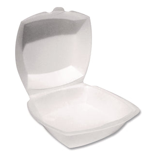 Sndwch Foam H/L 1Comp Sm 6X6 Whi Poly Wrpd 500