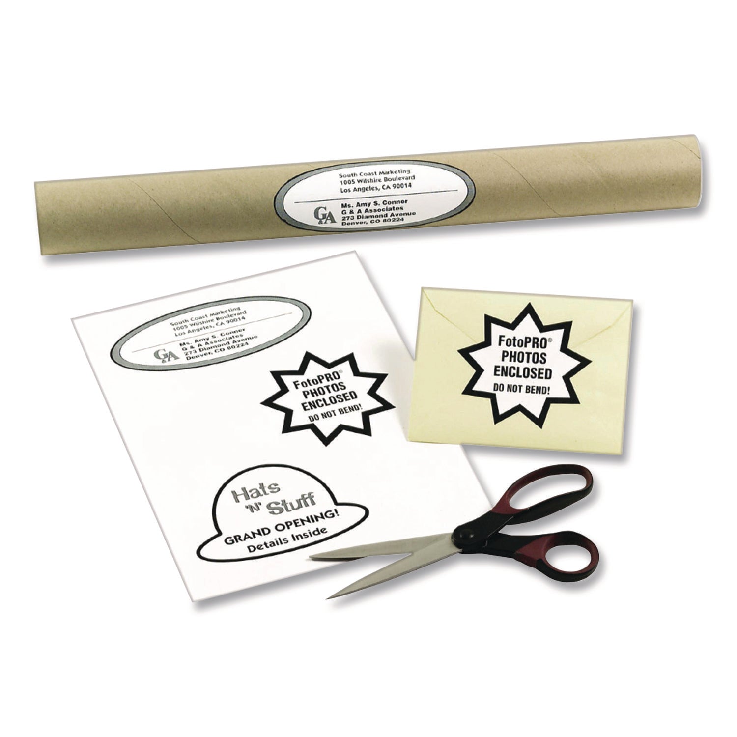Avery Shipping Address Labels, Laser Printers, 500 Labels, Full Sheet Labels, Permanent Adhesive (91200) - Avery Shipping Address Labels, Full Sheet Labels, Permanent, 500 Labels (91200)