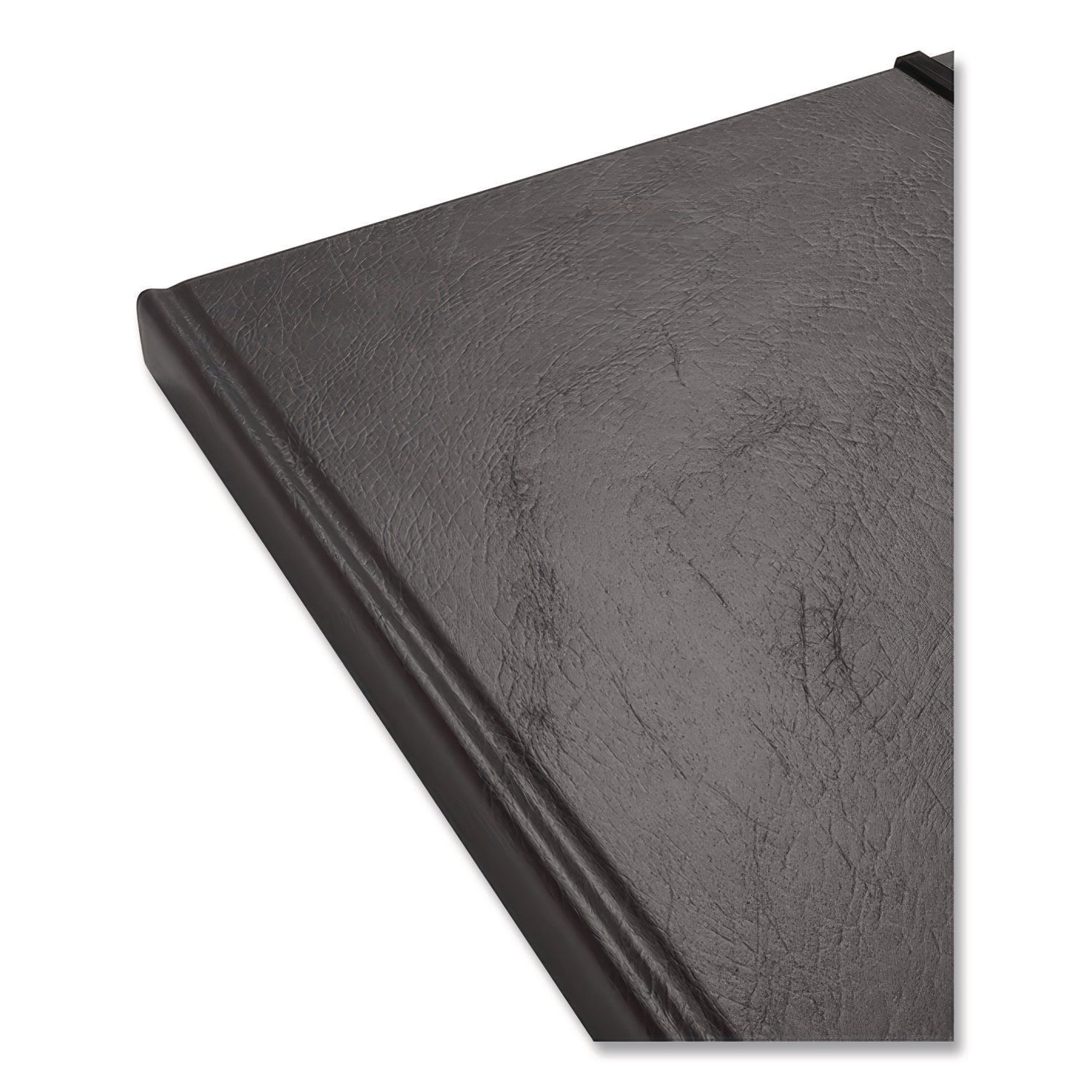 Flexible-Cover Business Journal, 1-Subject, Dotted Rule, Black Cover, (128) 10 x 8 Sheets