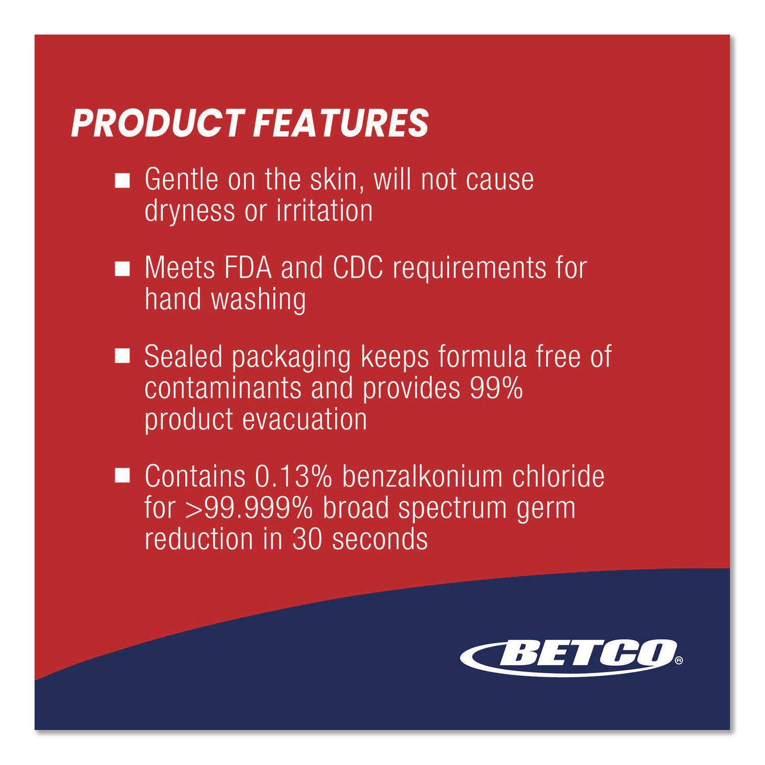 Betco Ultra Blue Antibacterial Skin Cleanser - Foam - 16.91 fl oz - Clean Ocean - Pump Bottle - Applicable on Hand - Skin - Anti-bacterial, Non-irritating, Moisturising - 1 Each