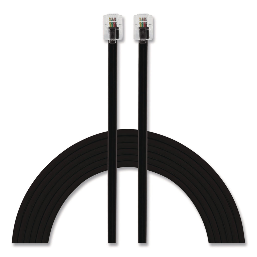 Line Cord, Plug/Plug, 25 ft, Black