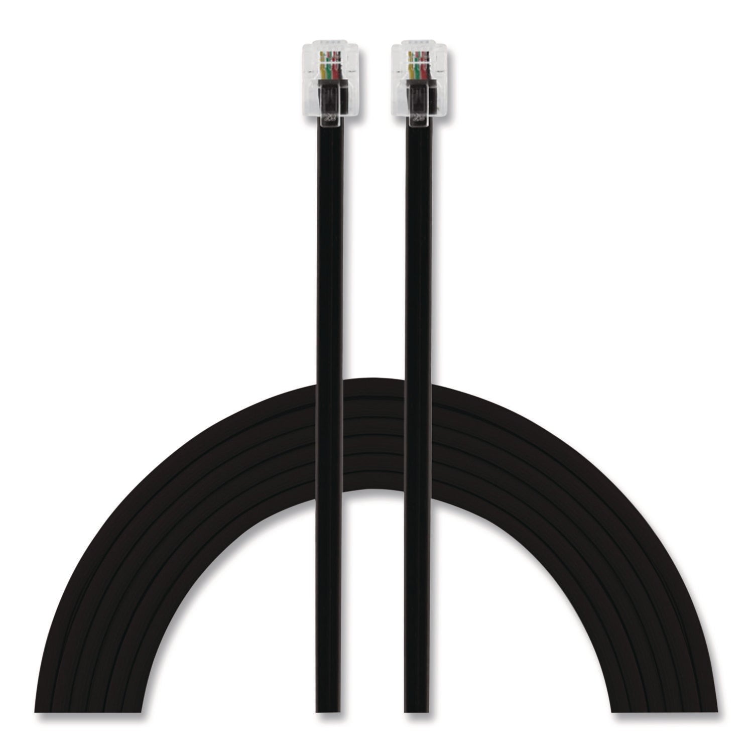Line Cord, Plug/Plug, 25 ft, Black